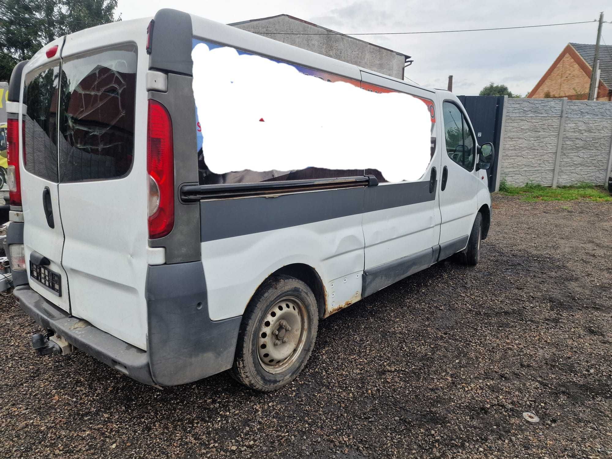 opel vivaro long  1.9 dci f9q760 lak l474  samochód na części