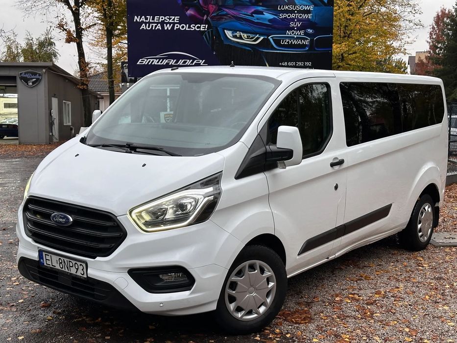 Ford Transit Custom Led PDC Tempomat 9 Osobowy Zadbany Sprawdź