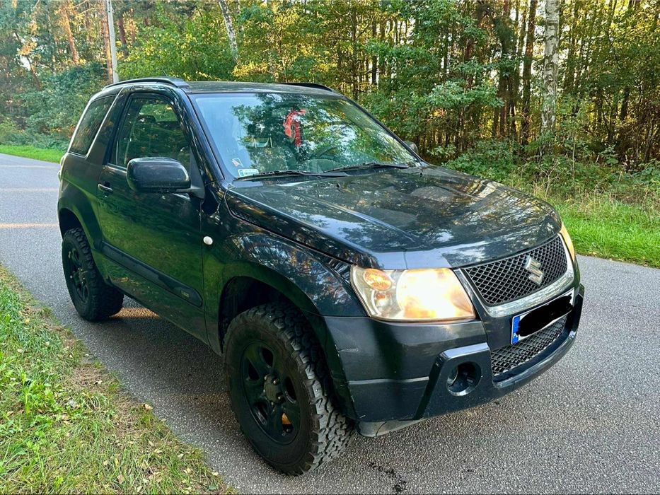 Suzuki Grand Vitara 2008 1.6 106km 4x4 hak terenowe opony