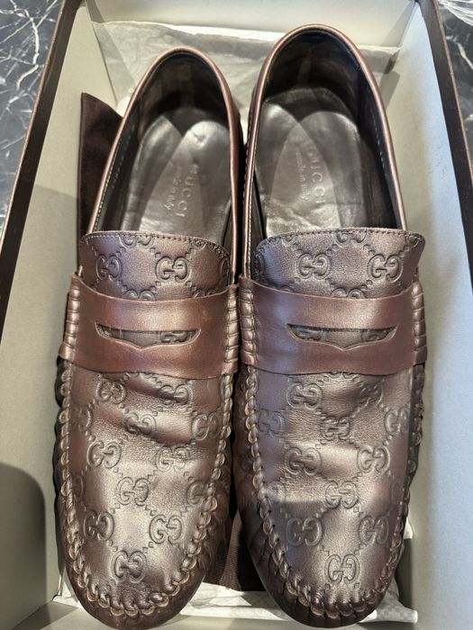 Чоловічі туфлі лофери оригінал Gucci