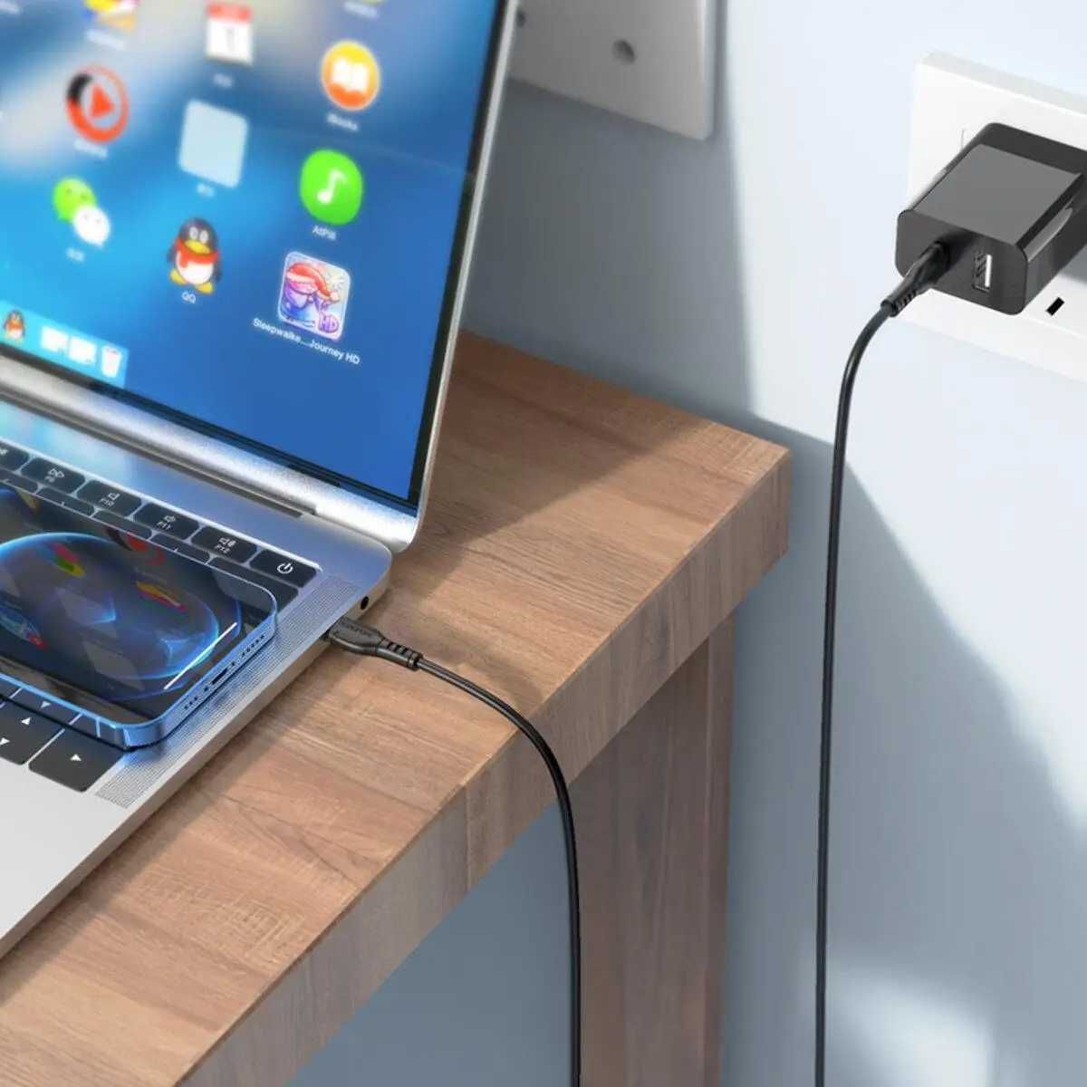 Кабель USB-C / Type-C  Turbo Charge супер быстрый заряд