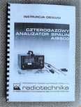 Czterogazowy analizator spalin A19500 - instrukcja obsługi
