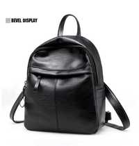 Женский рюкзак Cassual эко-кожа черный | женская сумка новая