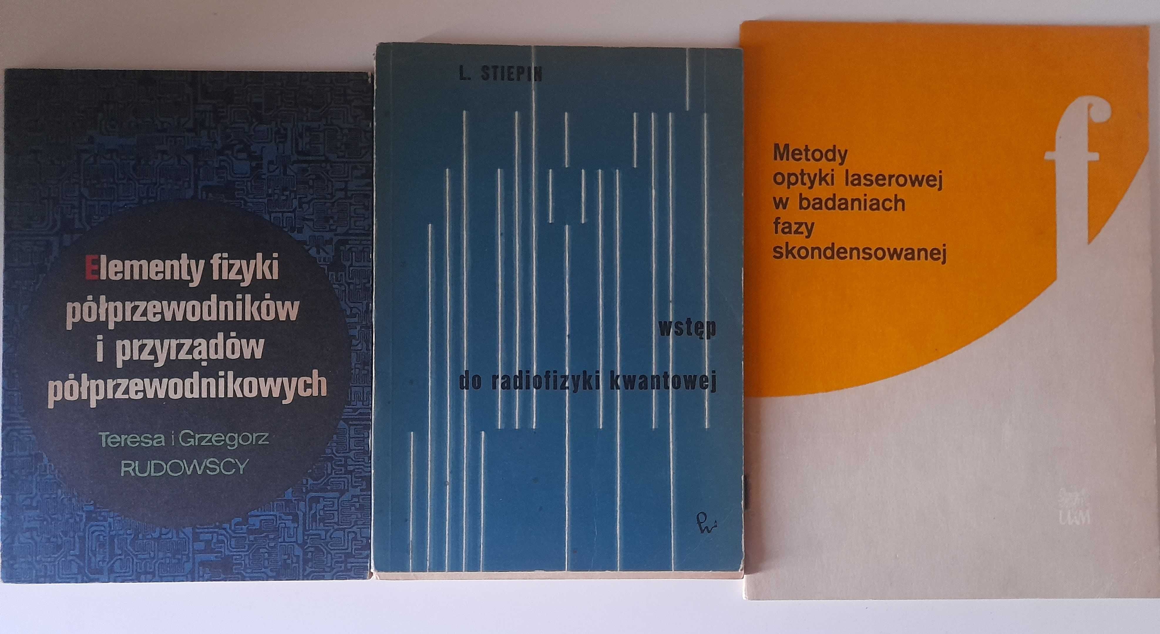 Wstęp do fizyki współczesnej podstawy teoretyczne tom 1 + 3 książki
