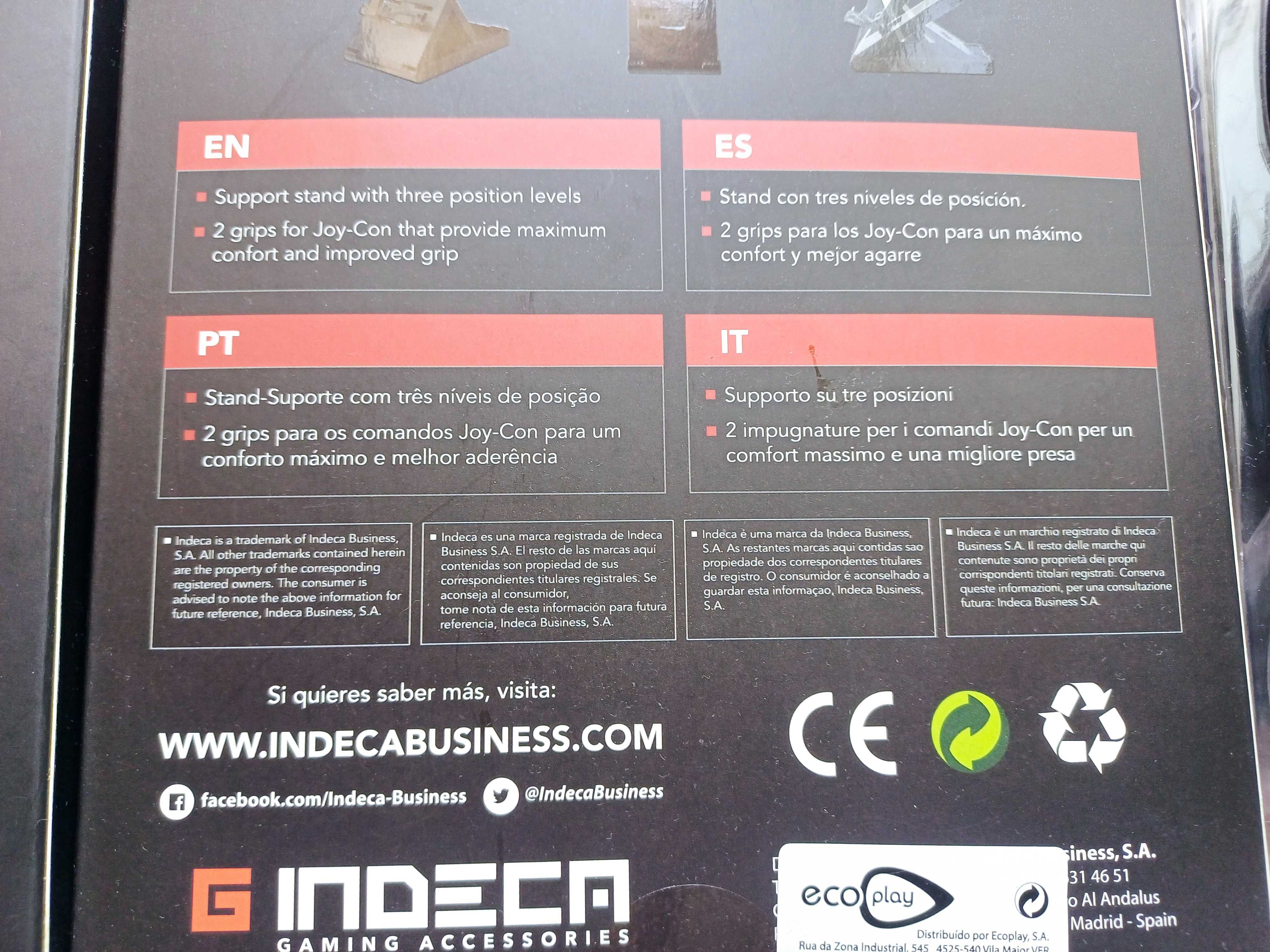 Pack Nintendo switch Novo