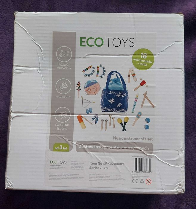Ecotoys zestaw instrumentów