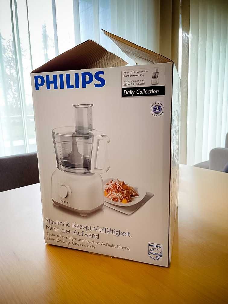 Robot de Cozinha Philips HR7627/00 650W 2,2L 2 velocidades