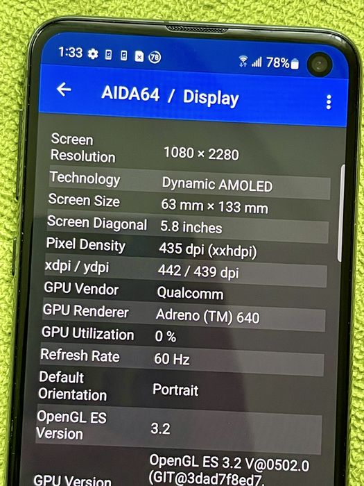 Телефон Samsung Galaxy S10e (2019) 5.8" AMOLED 6Gb 128Gb 3100mAh Black