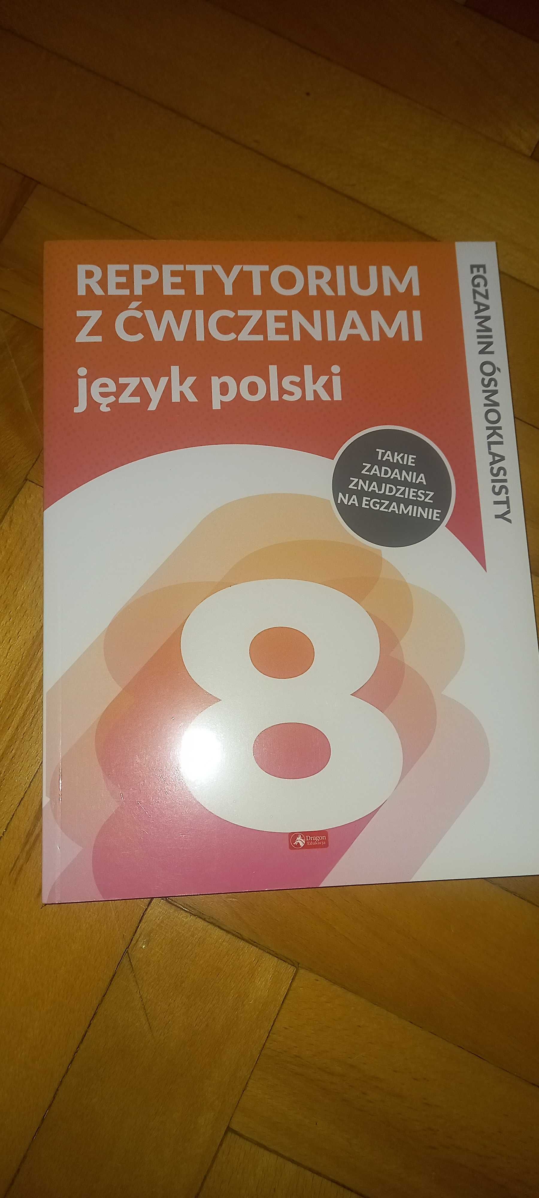 Język polski. Repetytorium ósmoklasisty z ćwiczeniami