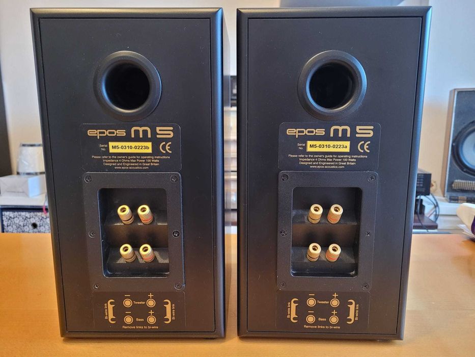 Klasyka brzmienia "BBC sound" dwudrożne monitory EPOS M5