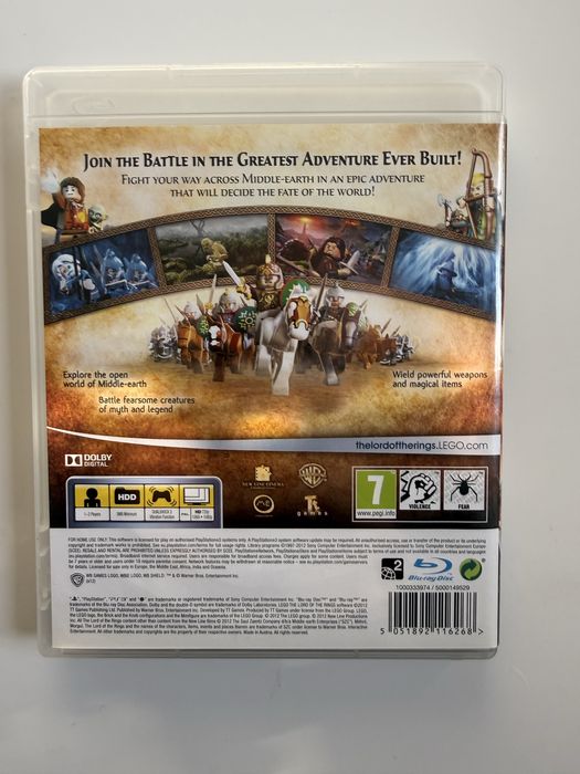 LEGO The Lord of the Rings | PS3 | Testado | Excelente