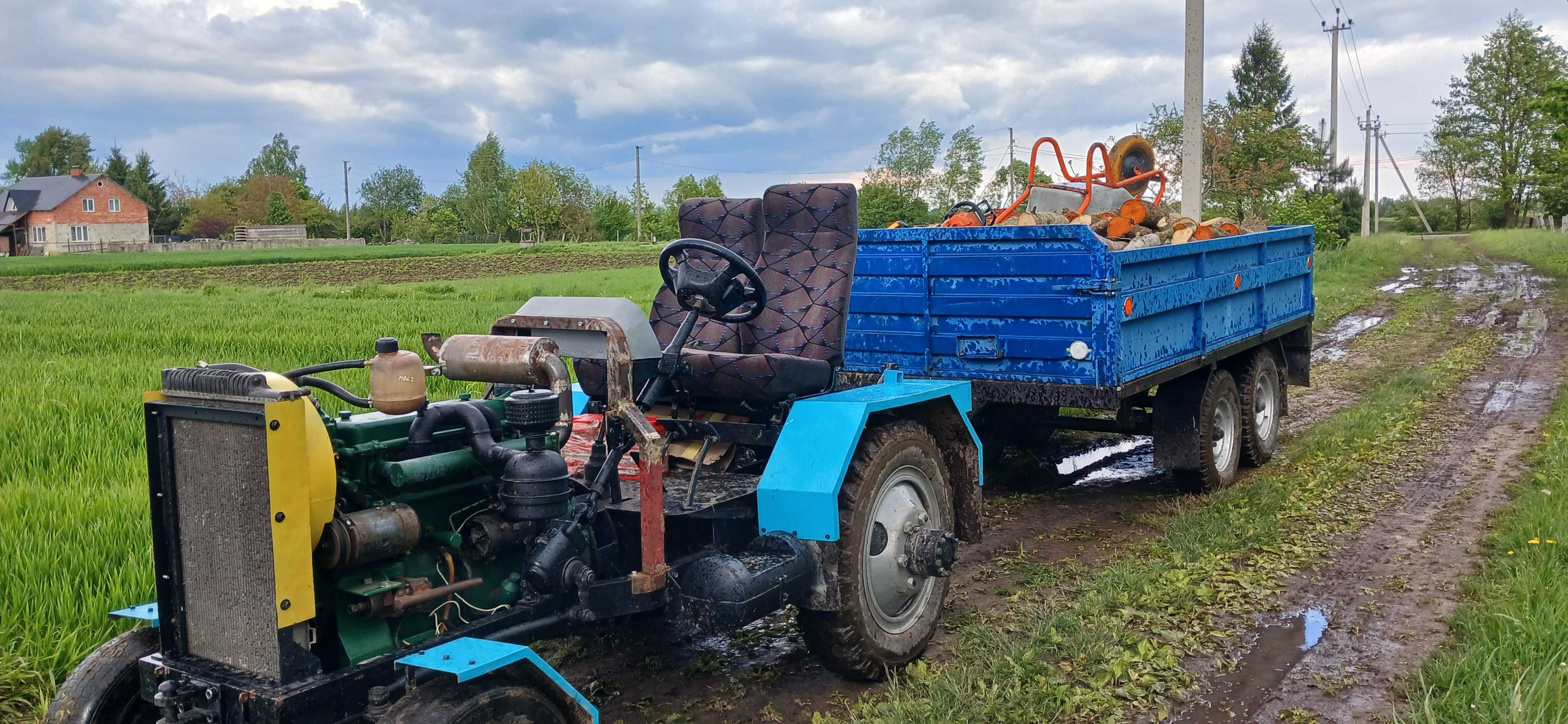 саморобний трактор
