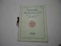 Lista de 'postos'   Telefonicos e Calendário  1948