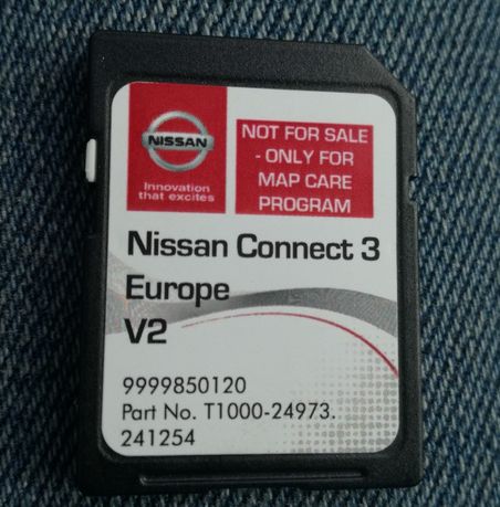 Karta Nawigacji Nissan Connect 3