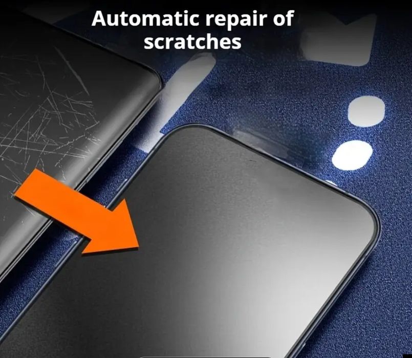 Защитная Пленка гидрогелевая redmi not 13 pro, poco m6 pro