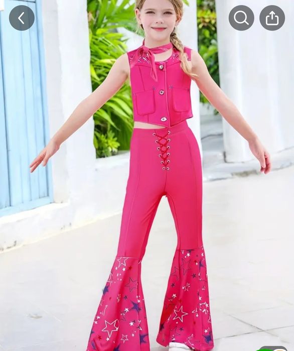 Костюм диско для вечірки барбі ковбой