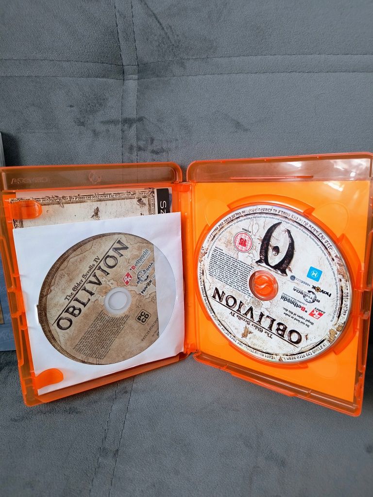 Zestaw dwie gry PC Elder scrolls IV Oblivion, Morrowind III