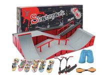 Fingerboard skatepark rampa deskorolka