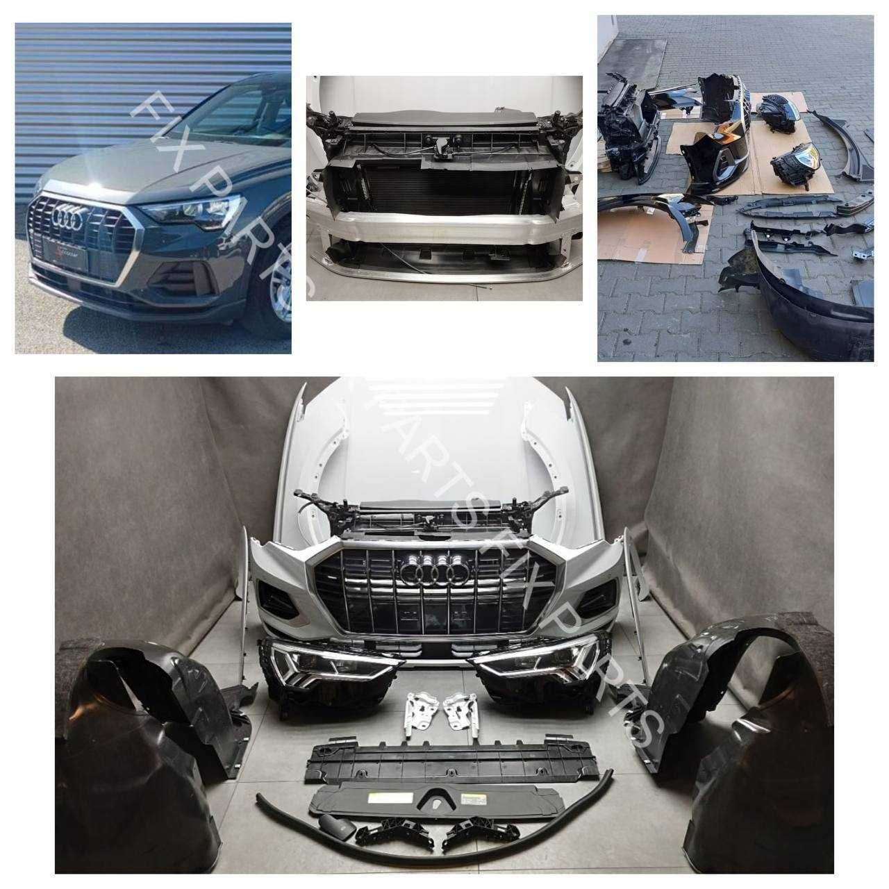 Фары Audi Q3 F3 LED ориг крыло, бампер, капот