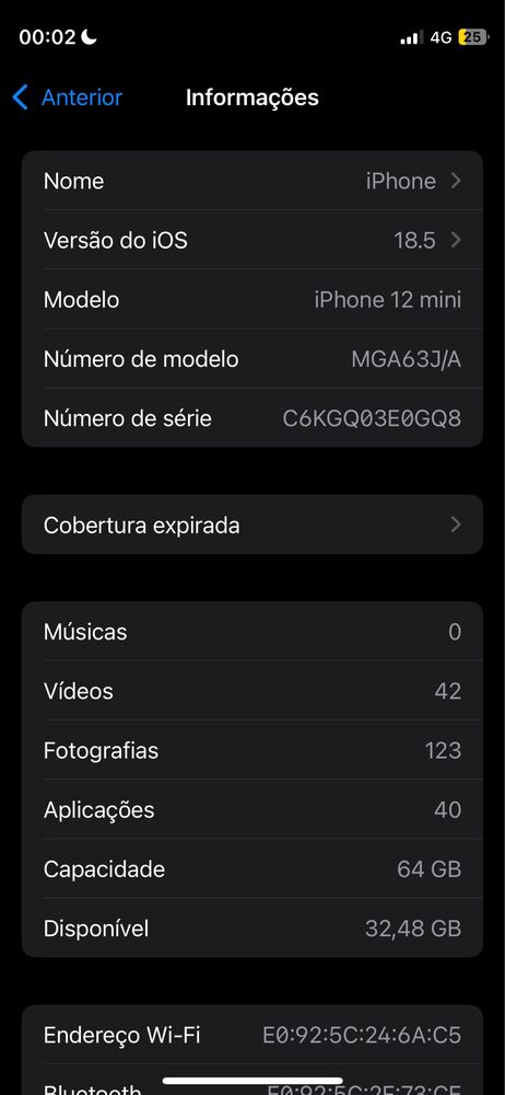 Venho iphone 12 com garantia