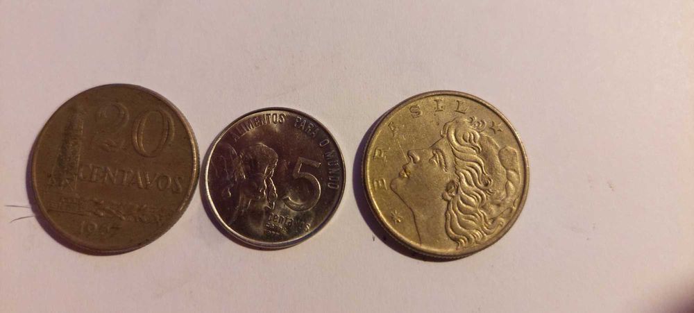 Moedas de vários países