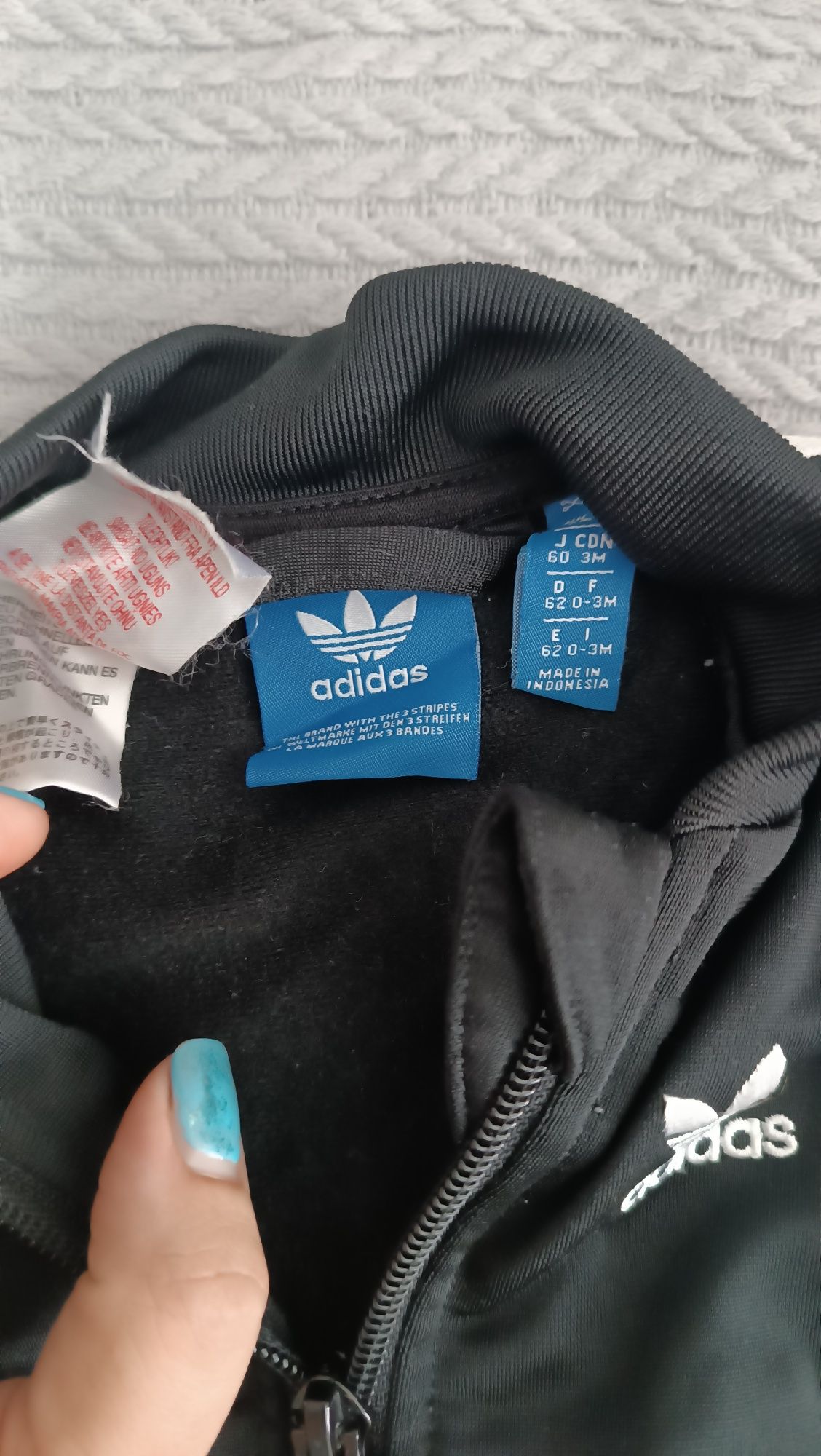 Оригінальний костюм adidas 0-3 міс