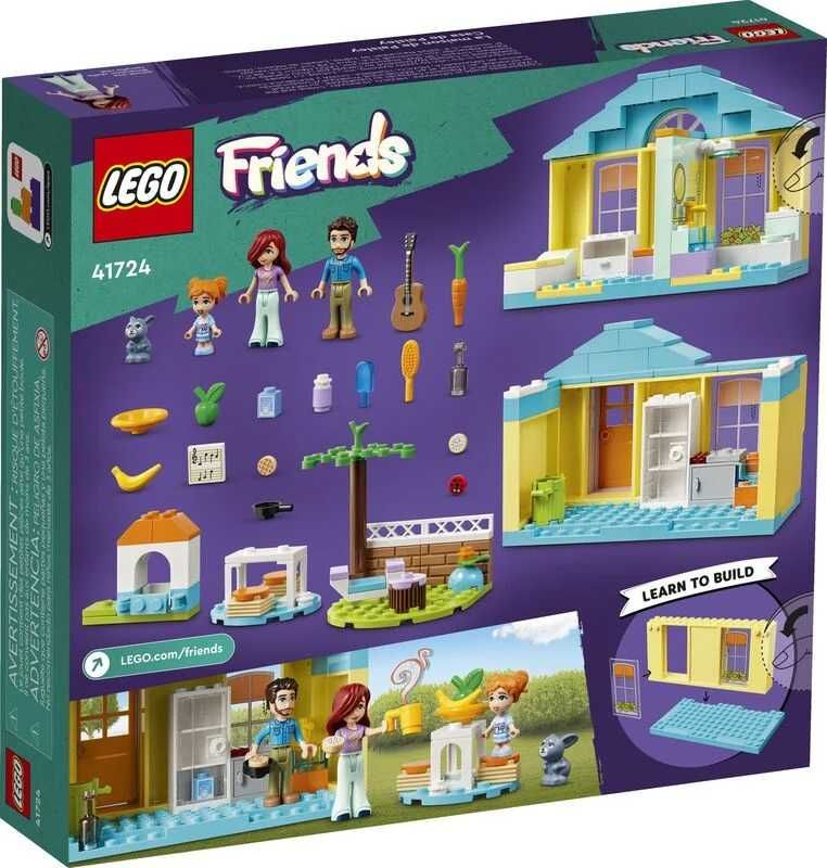 Конструктор LEGO Friends 41724 Дом Пейсли (185 деталей)