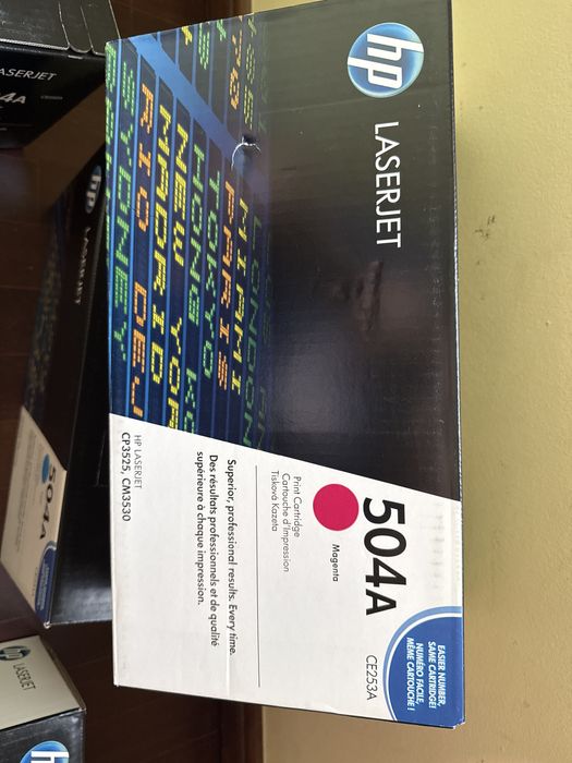 Toner HP novos e lacrados