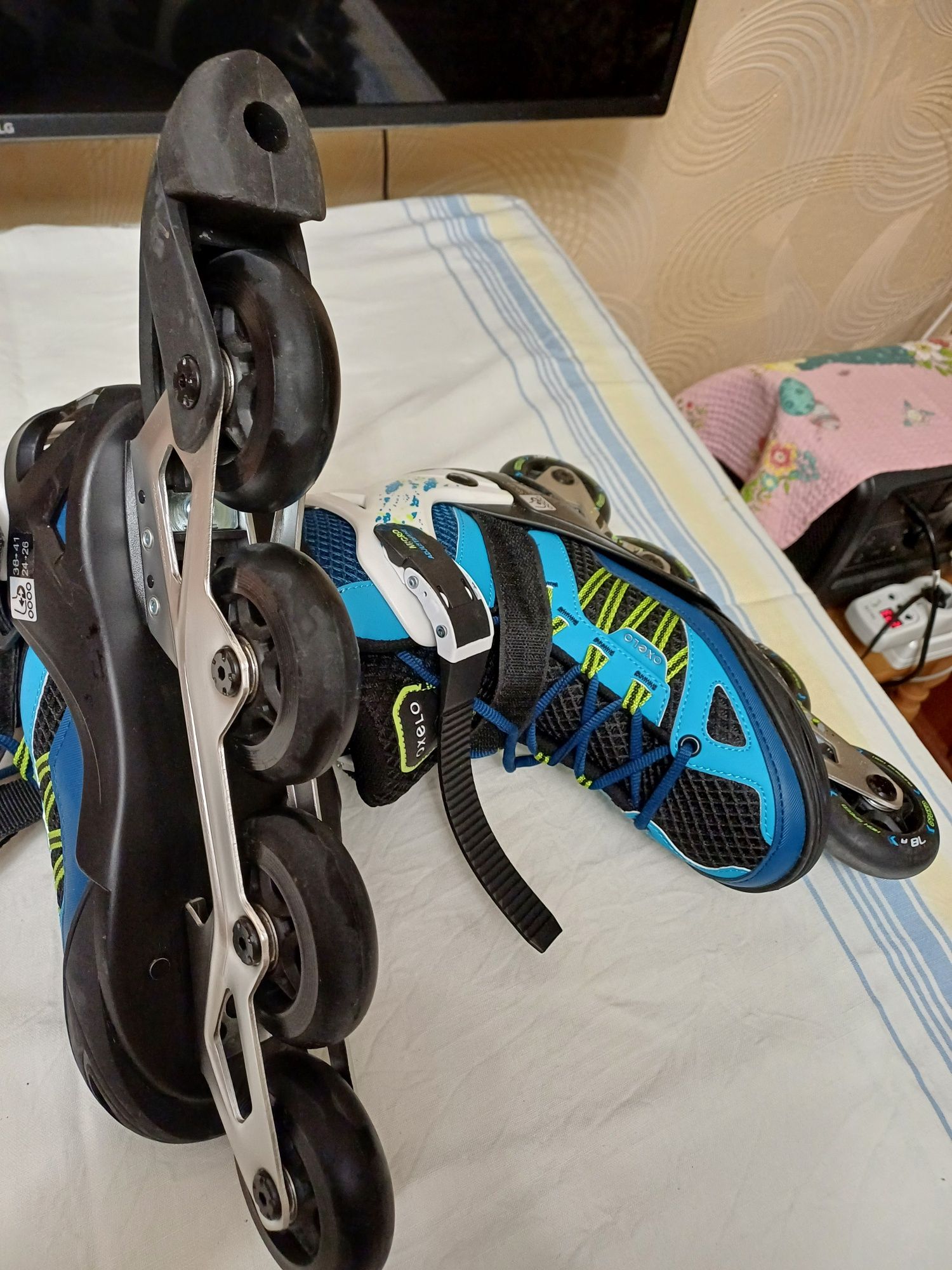 Коньки роликовые micro ADJUSTMENT  MAX.WHEELS 80 mm ABEC7