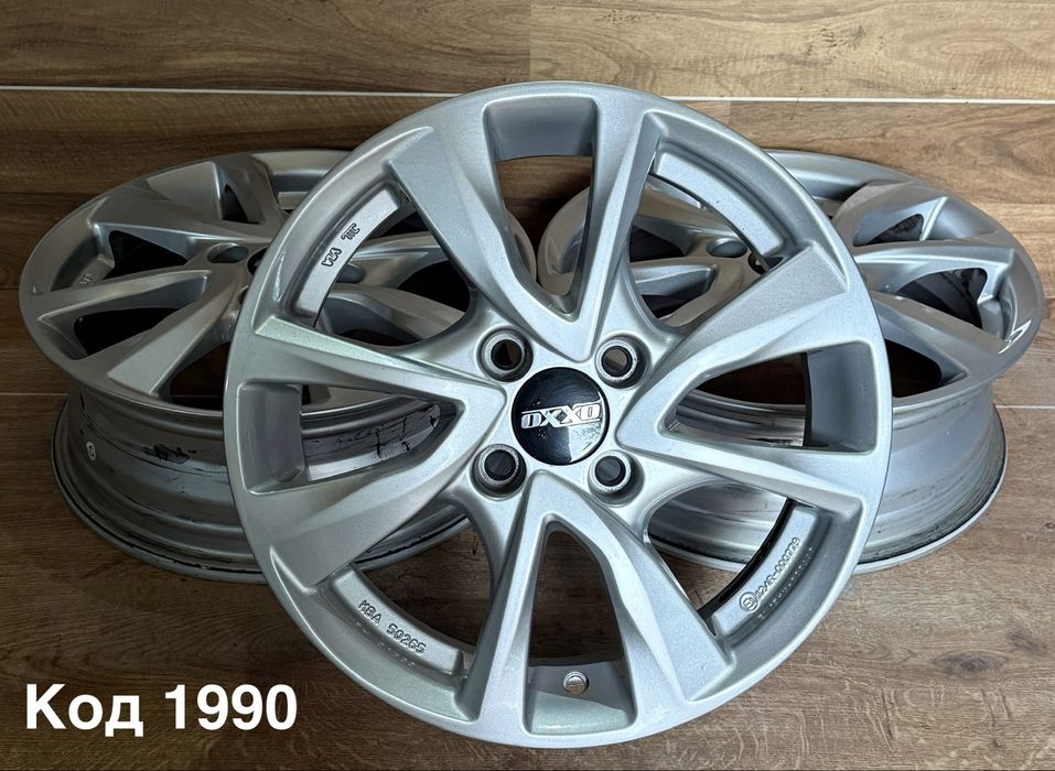 OXXO R15 4x100 диски VW Opel Skoda Seat Honda Toyota — стан ідеал