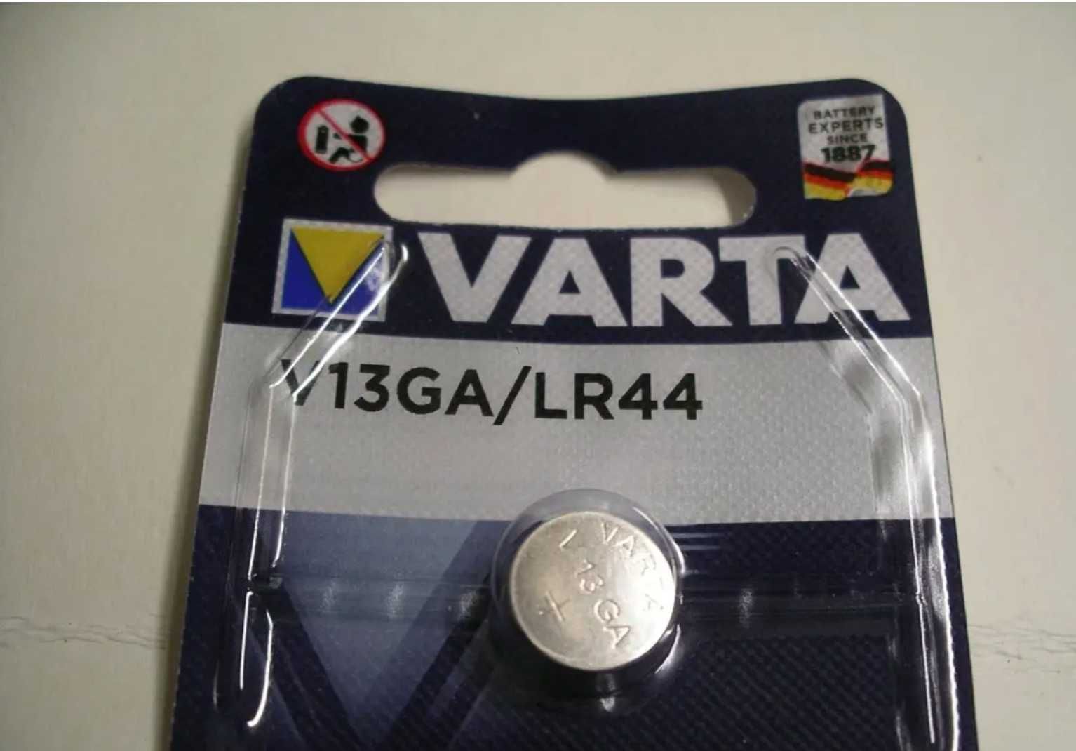 Батарейка V13GA Varta AG13 / LR44 1.5V Alkaline