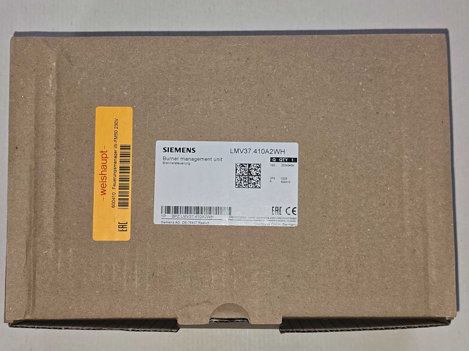 W-FM 50 230V 50-60Hz wersja V3.40 nr. kat. Weishaupt 600410 - NOWY