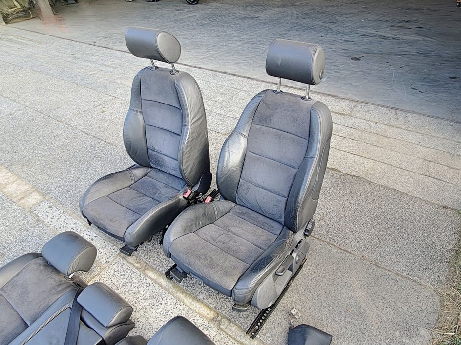 Audi a4 B6 B7 fotele kanapa boczki pół skóra alcantara KOMPLET i inne