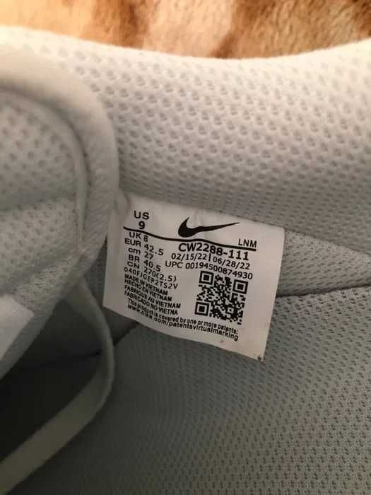 Nike Air Force 1 Low Full White 100% шкіра