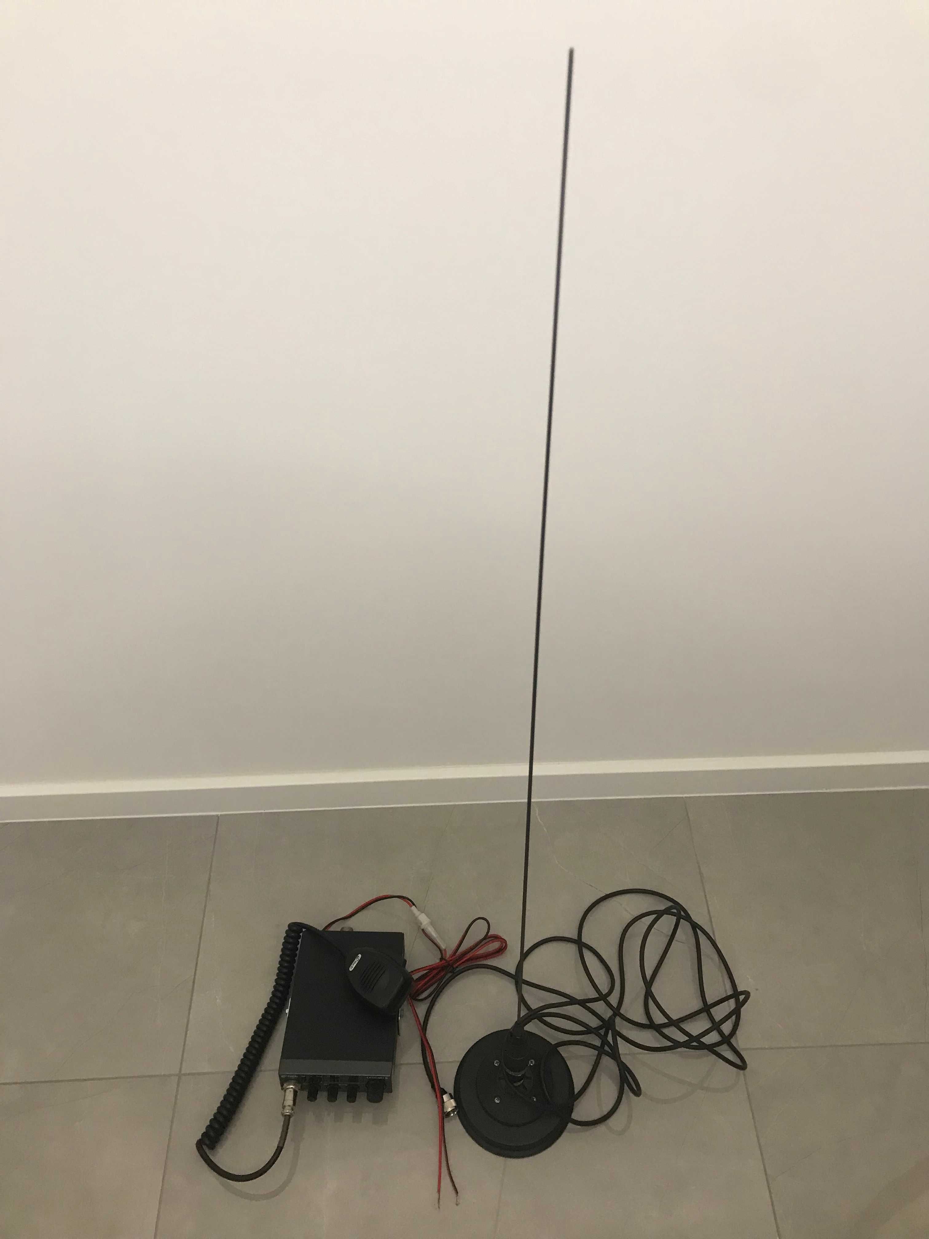 CB Radio m-Tech Legend 2 z gruszką + antena Sirio 100cm