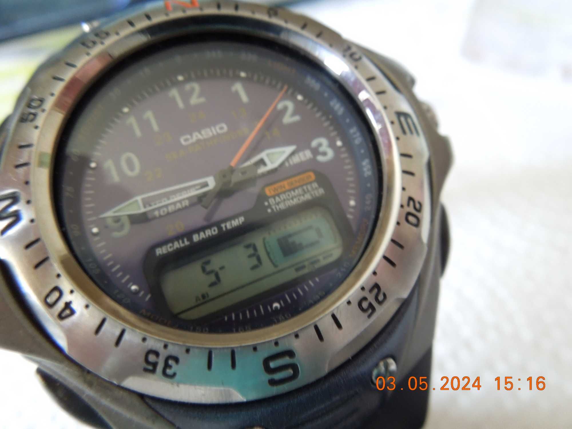 zegarek casio sea pathfinder