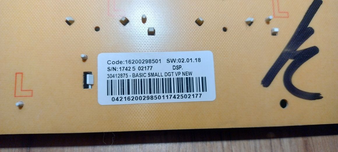 Panel sterowania pralki Indesit
