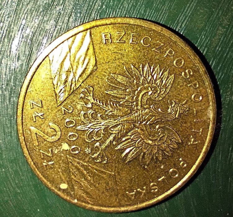 2 zł okolicznościowe Dudek z 2000 roku