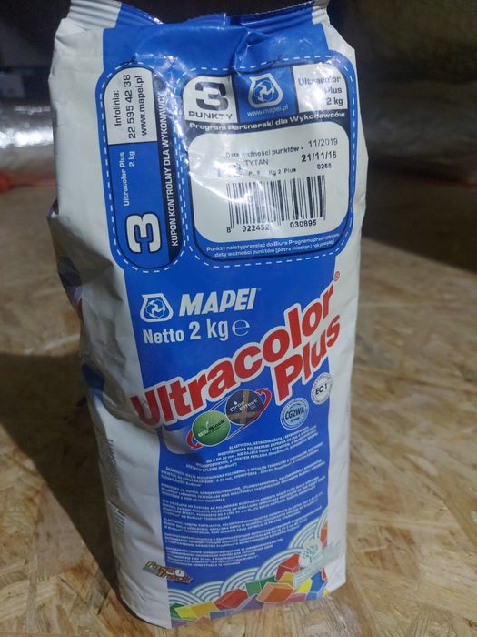 Fuga cementowa Mapei 2kg 112 szary