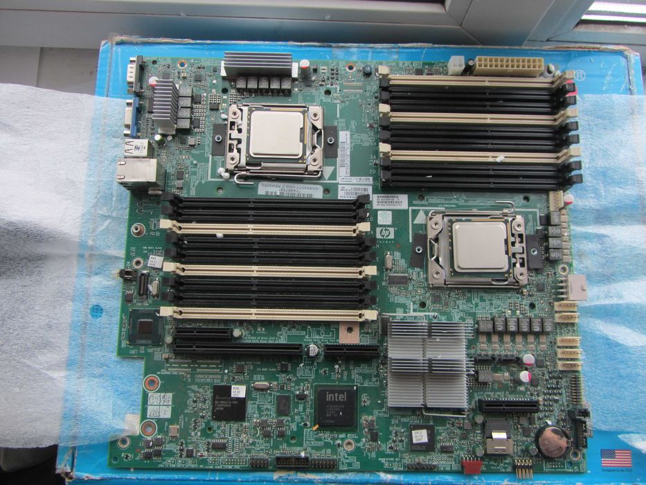 1 ДЕНЬ! 2 мать плати 1366 2-ох процесорні e5630 e5640