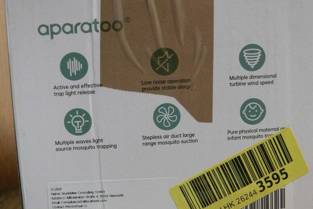 Armadilha elétrica para moscas e mosquitos