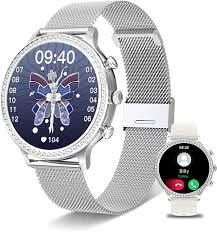 Smartwatch damski silver rozmowy