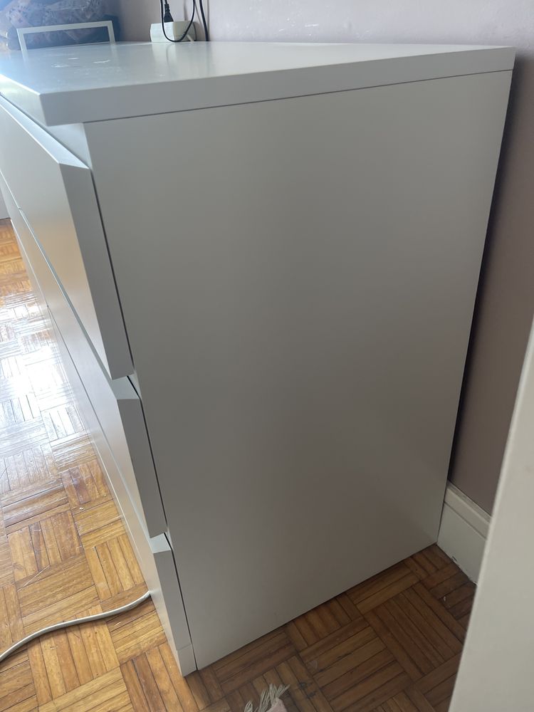 Comoda malm branca ikea