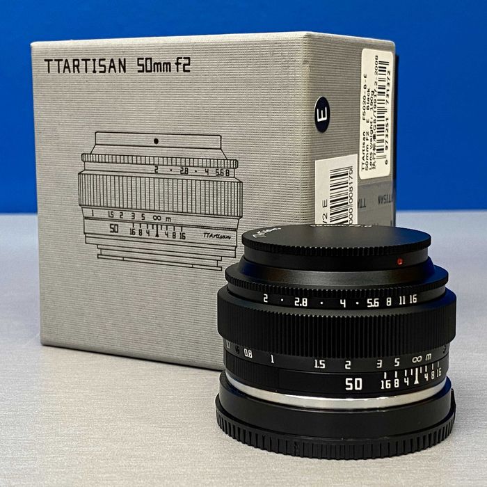 TTArtisan 50mm f/2 | Sony E-Mount | NOVA | 3 ANOS DE GARANTIA