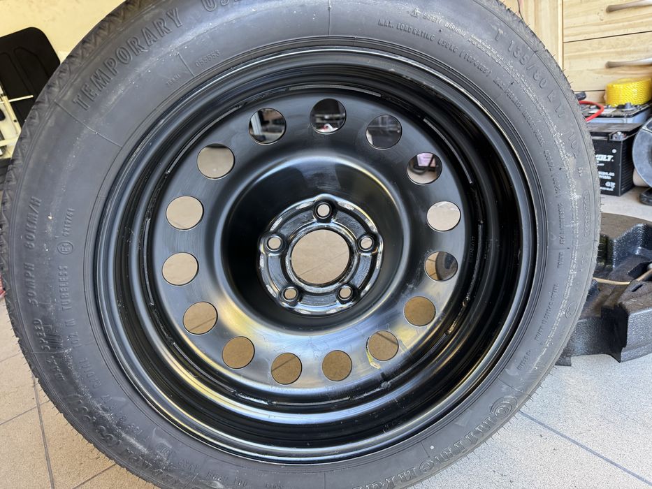 Koło zapasowe dojazdówka 5x120 r17 BMW 5 e60/61 X3 e83 zestaw