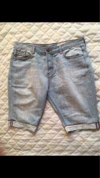 48 spodenki jeansy denim damskie