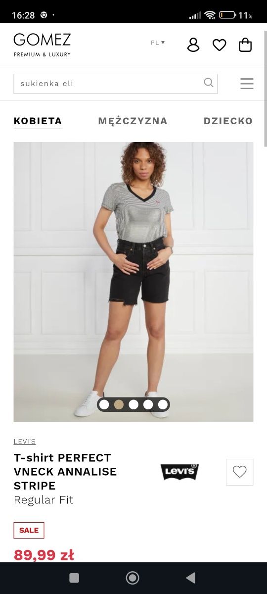 T shirt Levi's  nowy