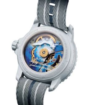 Часы Blancpain × Swatch Bioceramic Scuba Fifty  'Antarctic Ocean