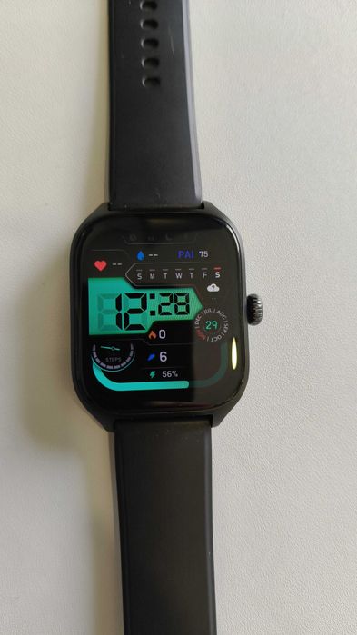 Smartwatch Amazfit GTS 4 + Braceletes