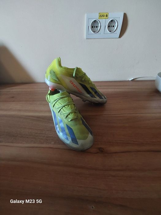 Бутси дитячі Adidas X Crazyfast Elite Youth Fg Yellow 36 розміру